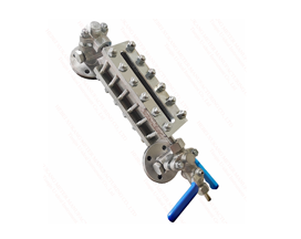 TRANSPARENT GLASS LEVEL GAUGE FLUID LEVEL INDICATOR