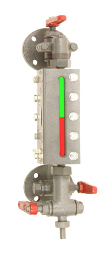 TWO-COLOR LIQUID LEVEL METER